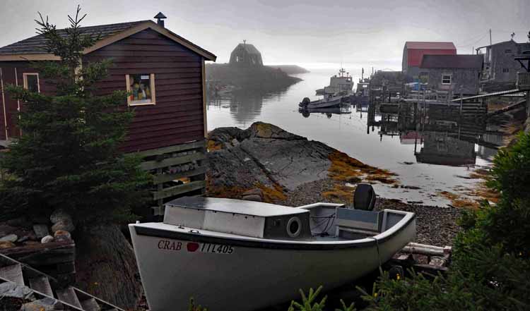 shacks on water